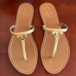 Tory Burch T Logo Sandals